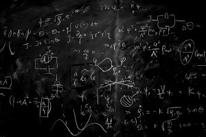 physics blackboard