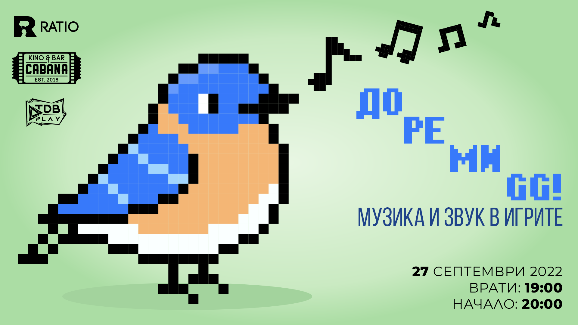 До Ре Ми GG! Музика и звук в игрите